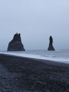Reynisfjara Black Beach in Iceland