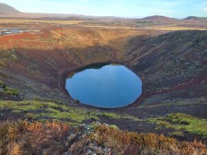 Kerið crater in Iceland