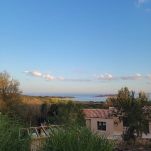 View of the water from the apartment