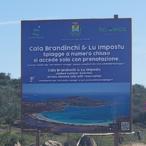 Cala Branchini sign