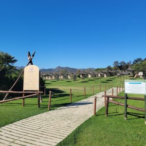 Entrance to Cala Brandinchi 