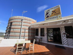 Restaurant in the mountains 